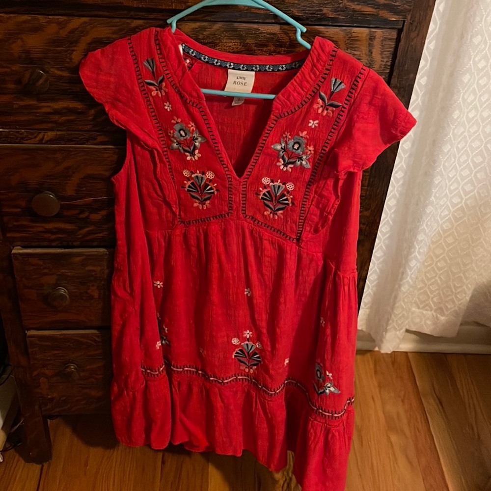 Red Sun Dress